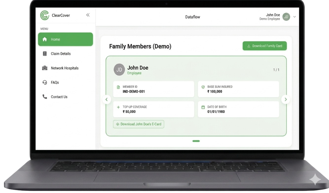 Clearcover employee portal